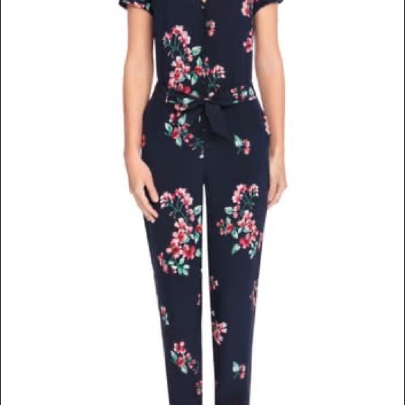 Sèzane Ava Floral Silk Jumpsuit - Picture 6 of 10